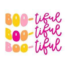 Boo-tiful