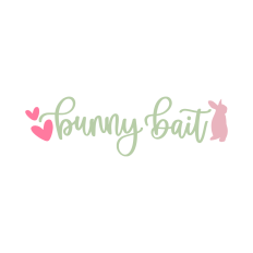 Bunny bait cute easter sign