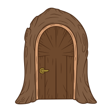 Fairy Door in Trunk