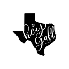Hey y'all Texas design