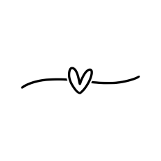 heart flourishes border