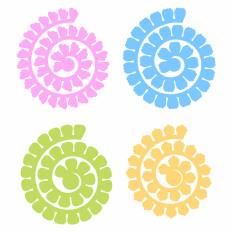 Rolled Flower