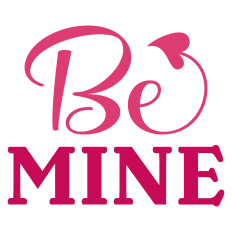 Be Mine Valentine's Day Card Sentiment