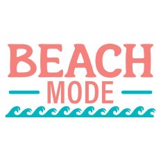 Beach Mode Summer Sentiment