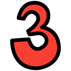 Number Three 3