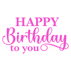 Happy Birthday to You Card Sentiment