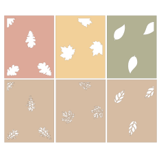 3 Leaves Layering Stencil