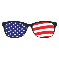 Patriotic American Flag Sunglasses