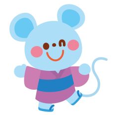 Rat in a yukata