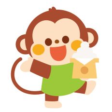 monkey with otsukimi