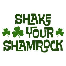 Shake Your Shamrock Sentiment for St. Patrick's Day