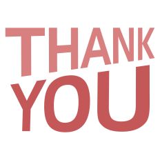 Thank You Greeting Card Sentiment