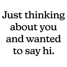 Thinking of You Greeting Card Sentiment