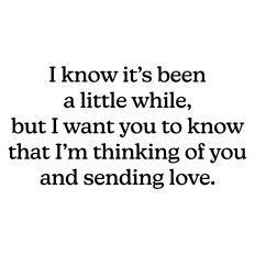 Thinking of You Greeting Card Sentiment