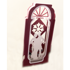 3D Waltzing Dancers Layered Card