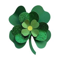 3D Layered Shamrock for St Patrick's Day - Silhouette Studio Design