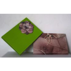 3D Envelope with flower 