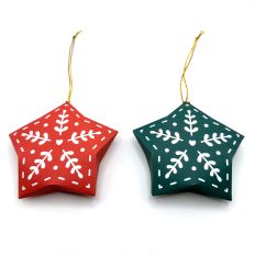 3D Star Christmas Ornaments