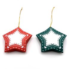 3D Star Christmas Ornaments