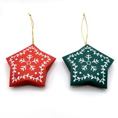 3D Star Christmas Ornaments
