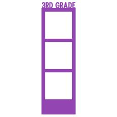Third Grade Photostrip Frame