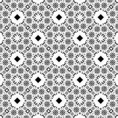 Pretty Floral and Geometric Pattern Background