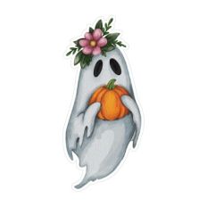 Watercolor ghost