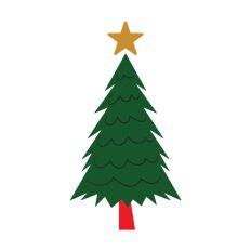 Christmas Tree Silhouette