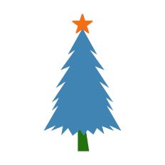 Christmas Tree Silhouette