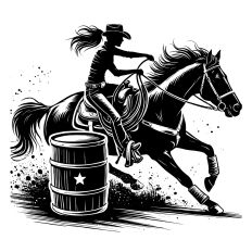 Barrel Horse
