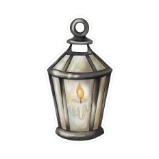 Watercolor lantern