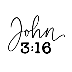 John 3:16 Christian design