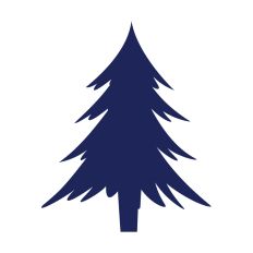 Christmas Tree Silhouette