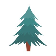 Christmas Tree Silhouette