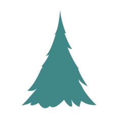 Christmas Tree Silhouette