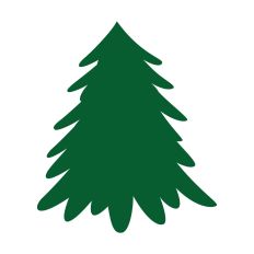 Christmas Tree Silhouette