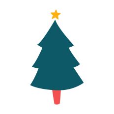Christmas Tree Silhouette