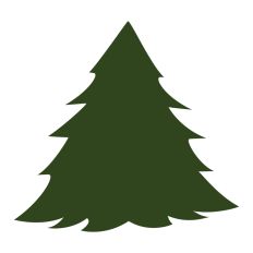Christmas Tree Silhouette