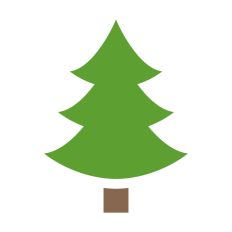 Christmas Tree Silhouette