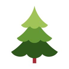 Christmas Tree Silhouette