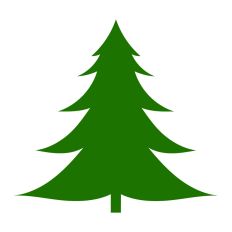 Christmas Tree Silhouette