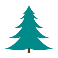 Christmas Tree Silhouette
