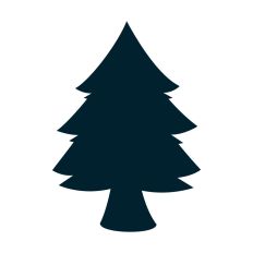 Christmas Tree Silhouette