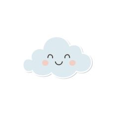 Cheerful cloud