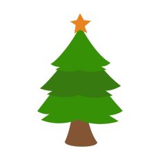 Christmas Tree Silhouette