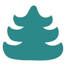 Christmas Tree Silhouette