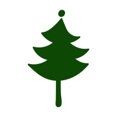 Christmas Tree Silhouette