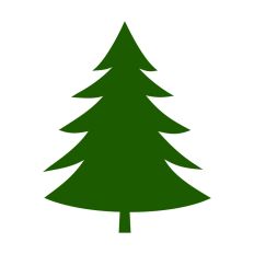 Christmas Tree Silhouette