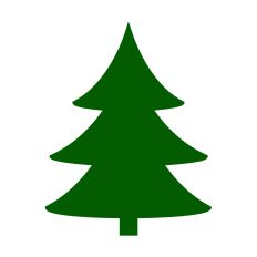 Christmas Tree Silhouette