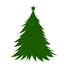 Christmas Tree Silhouette